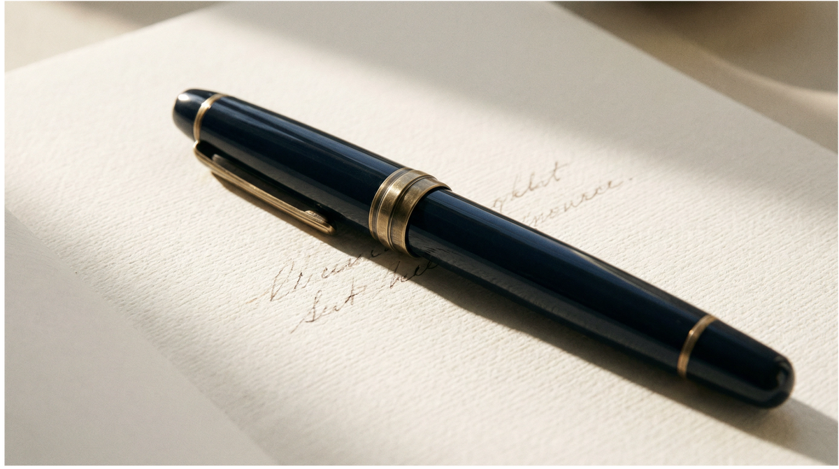 The Weight of the Word: Why Your Writing Instrument Matters