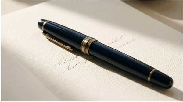 The Weight of the Word: Why Your Writing Instrument Matters