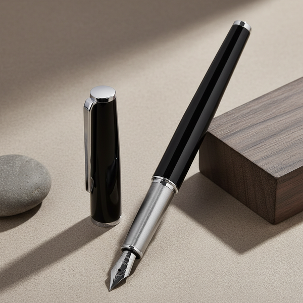 The 95 Fountain Pen
Retro Luxury Writing Instrument with Fine Nib Options