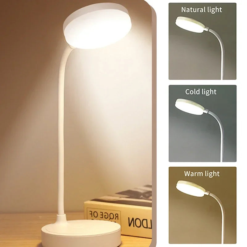 The Flexi LED Desk Lamp
USB Powered 3 Level Dimmable Study Light