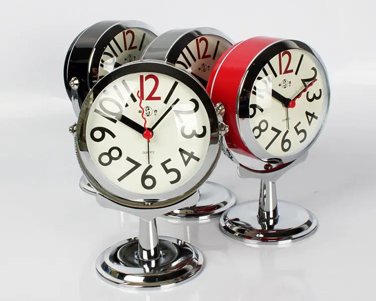 The Mini Focus Clock
Compact Silent Alarm Clock with Soft Night Light