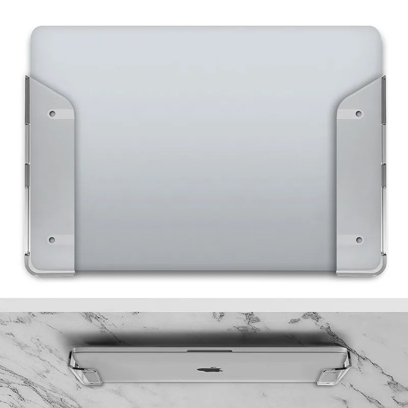 The Hidden Dock
Under-Desk Laptop Mount with Protective Silicone Lining