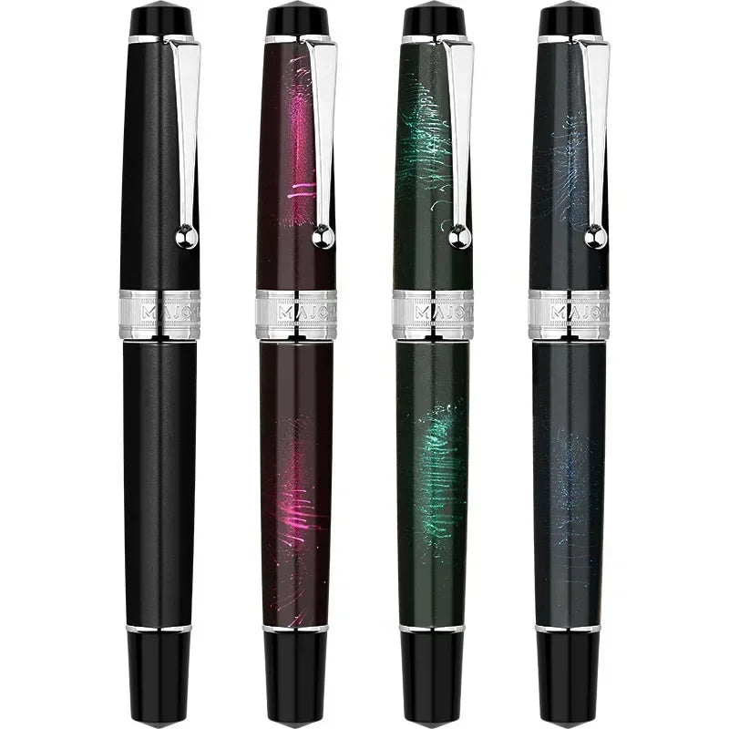 The Majohn T5 Piston Fountain Pen
Large Capacity Iridium Nib Writing Instrument