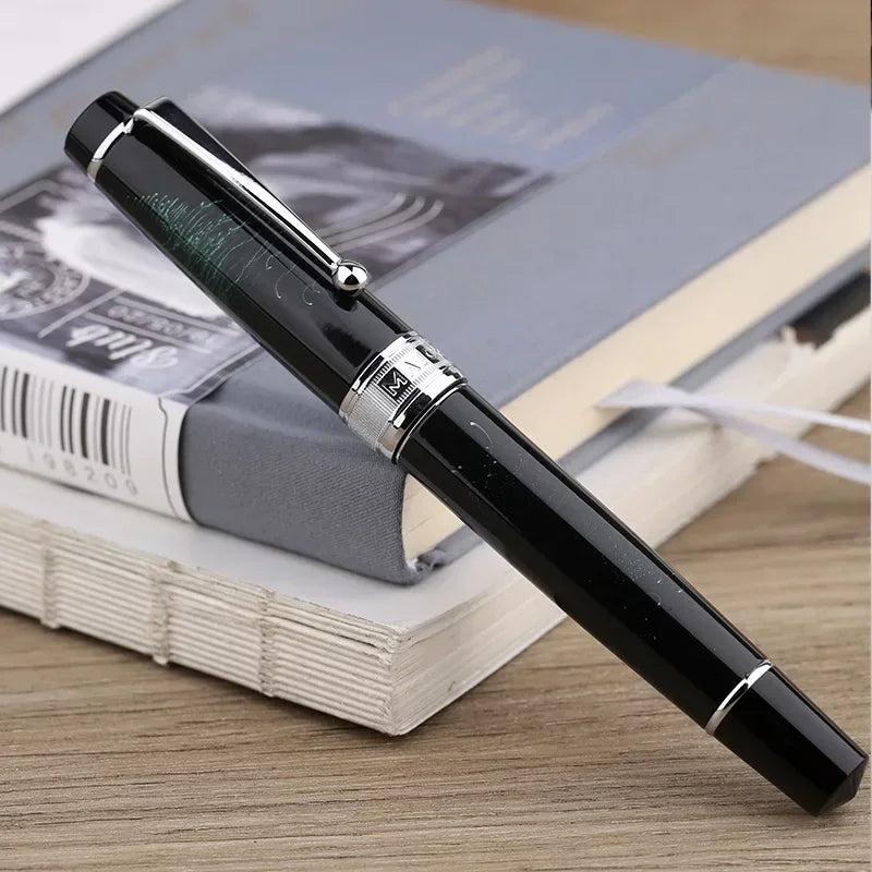 The Majohn T5 Piston Fountain Pen
Large Capacity Iridium Nib Writing Instrument