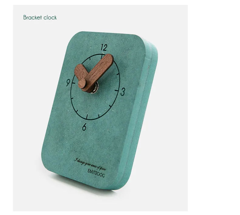 The Executive Timepiece
Minimal Analog Desk Clock with Silent Sweep Movement