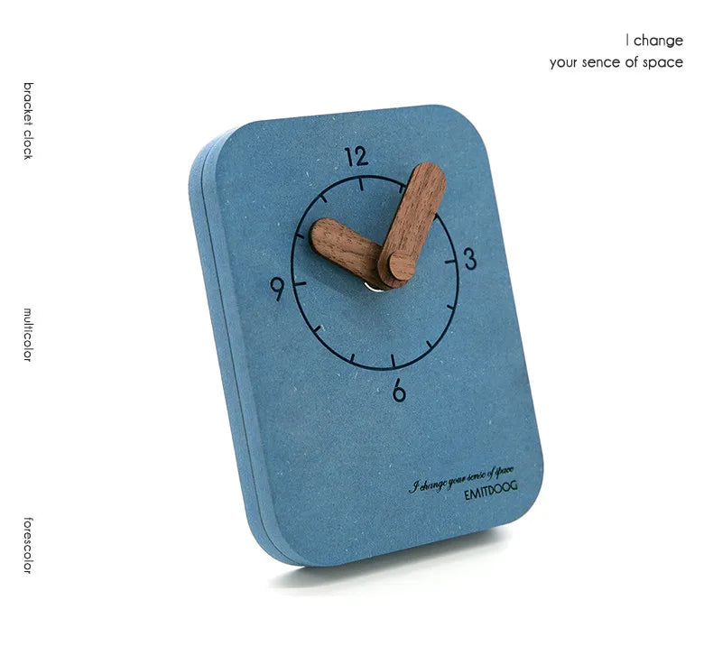 The Executive Timepiece
Minimal Analog Desk Clock with Silent Sweep Movement