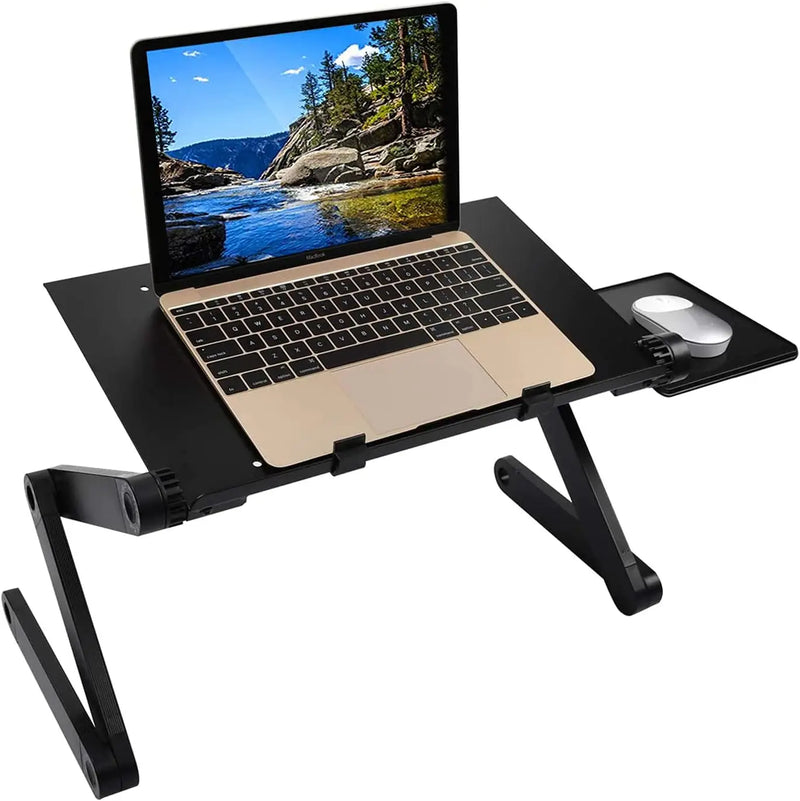 The 360° Recline Stand
Adjustable Laptop & Tablet Holder for Desk or Bed