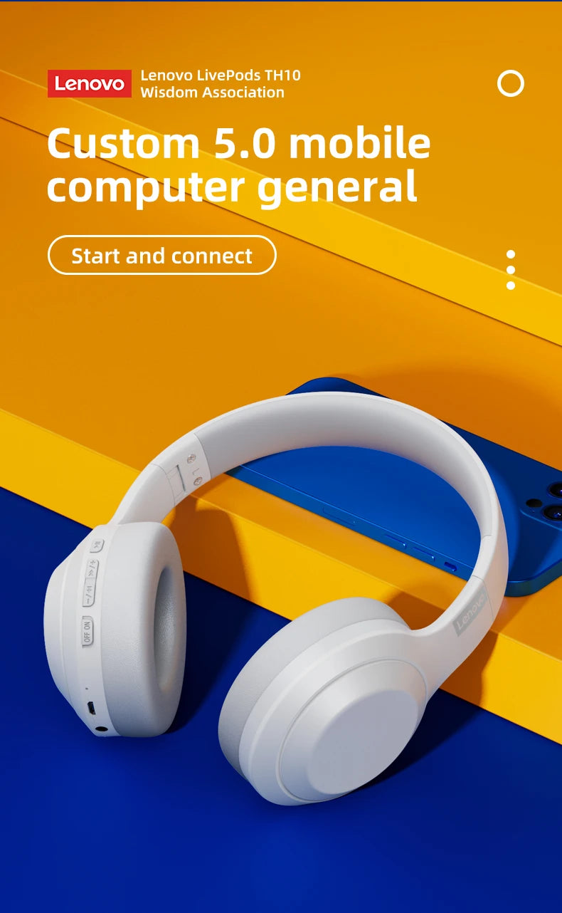 The Lenovo Thinkplus TH10
TWS Bluetooth Earphones with Low Latency & Integrated Microphone