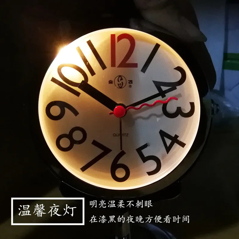 The Mini Focus Clock
Compact Silent Alarm Clock with Soft Night Light