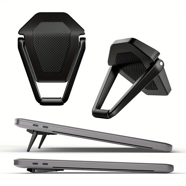 The Invisible Executive Stand
Ultra Lightweight Foldable Laptop Riser for 25–46 cm Devices
