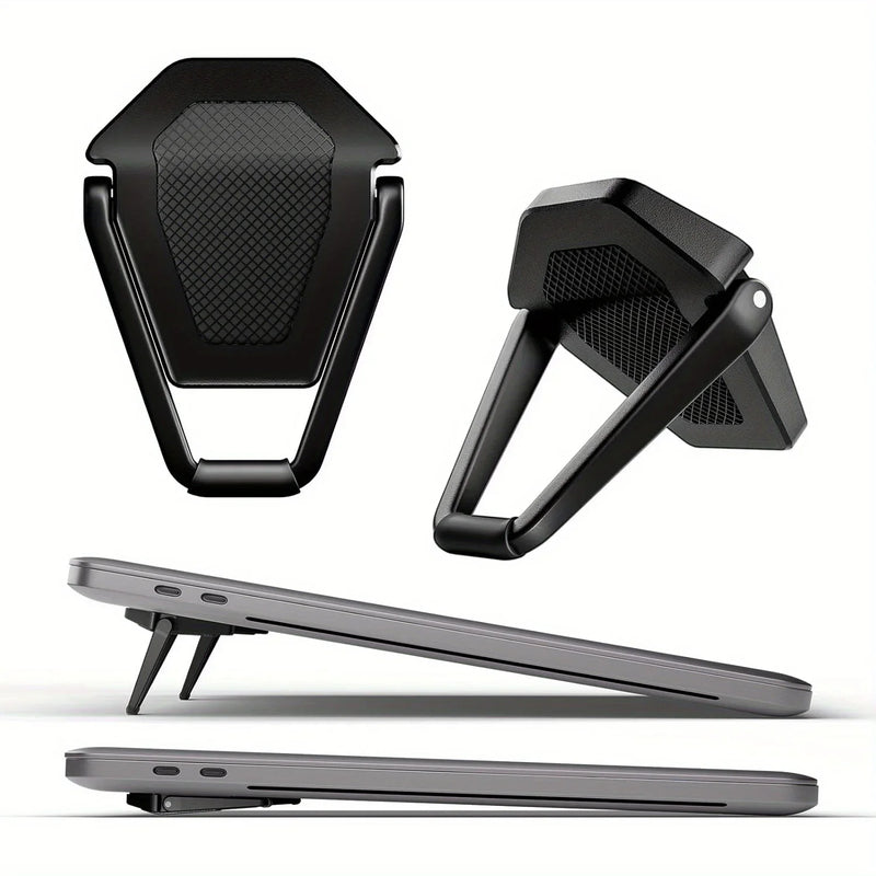 The Invisible Executive Stand
Ultra Lightweight Foldable Laptop Riser for 25–46 cm Devices