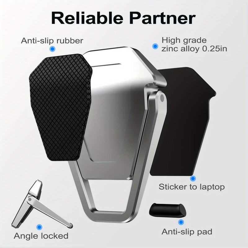 The Invisible Executive Stand
Ultra Lightweight Foldable Laptop Riser for 25–46 cm Devices