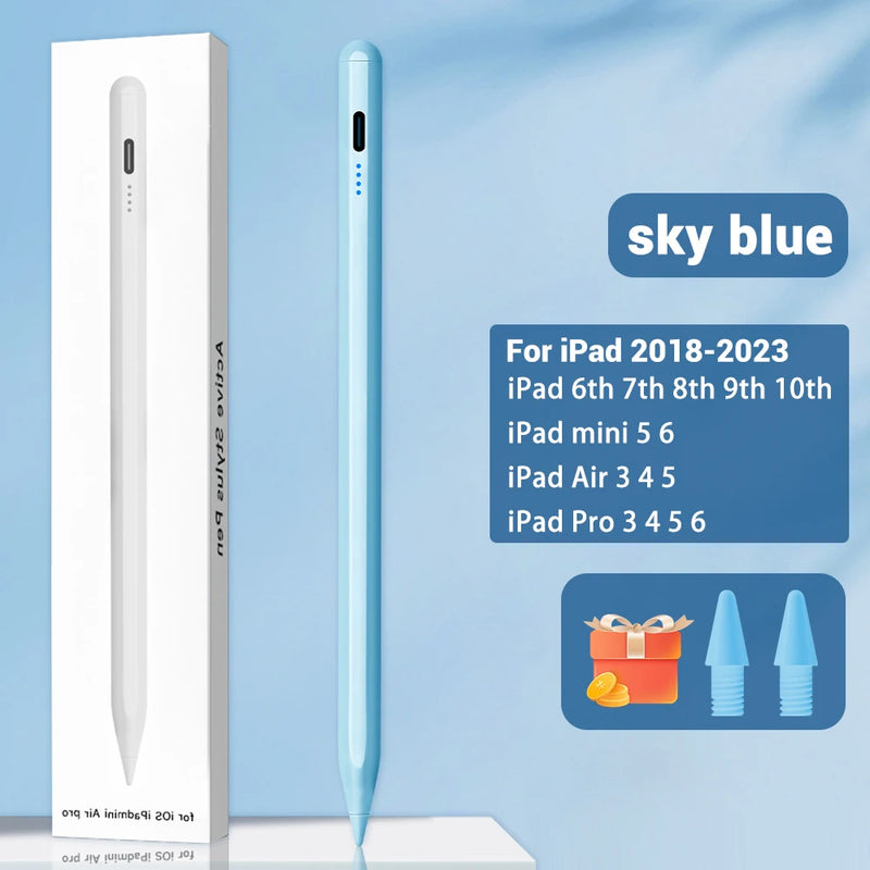 The iPad Precision Stylus
Palm Rejection Pen with Power Display