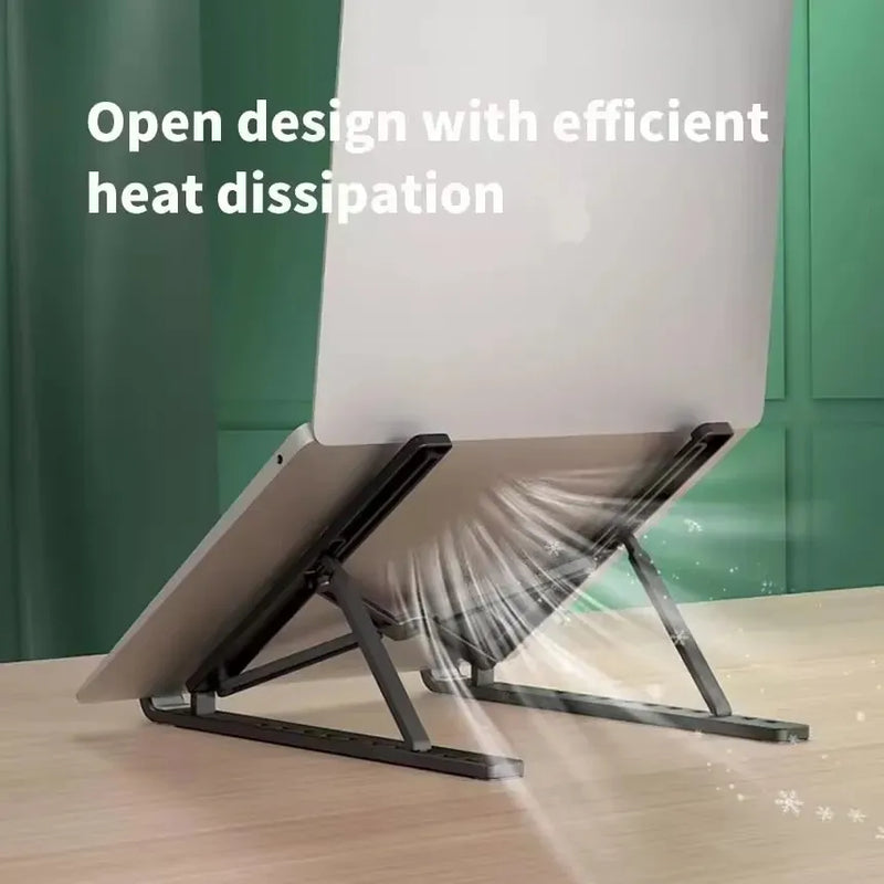 The Precision Aluminum Stand
10-Level Adjustable Foldable Laptop Riser