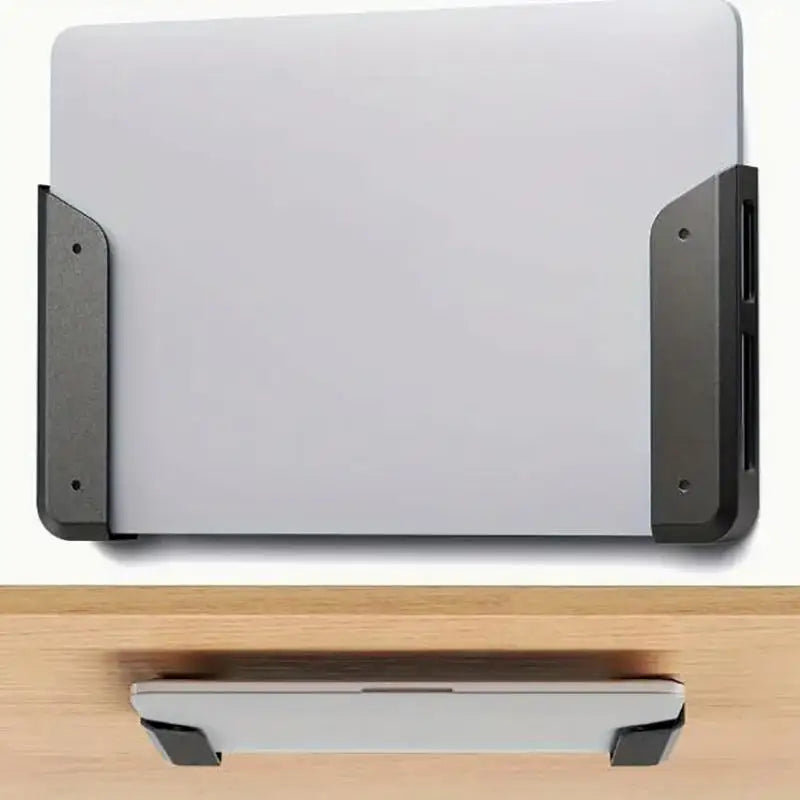 The Hidden Dock
Under-Desk Laptop Mount with Protective Silicone Lining