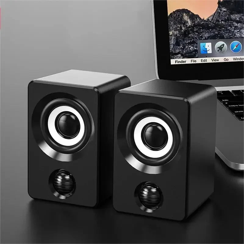 The Compact Stereo Speakers
USB Wired Mini Desktop Speaker Set