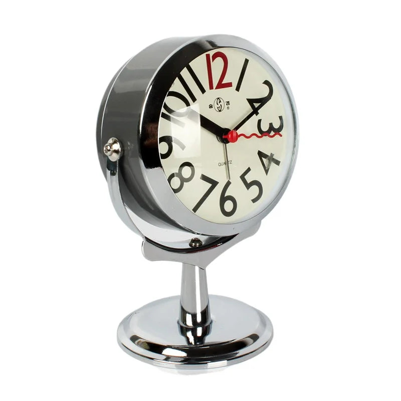 The Mini Focus Clock
Compact Silent Alarm Clock with Soft Night Light