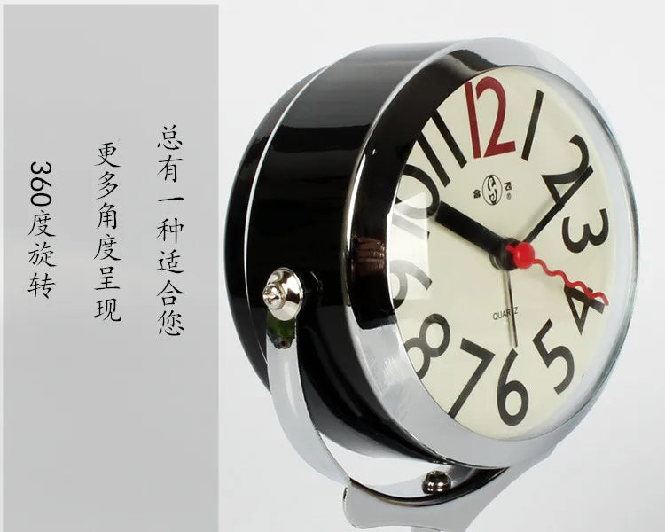 The Mini Focus Clock
Compact Silent Alarm Clock with Soft Night Light
