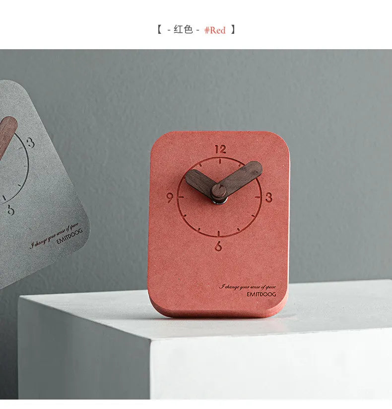 The Executive Timepiece
Minimal Analog Desk Clock with Silent Sweep Movement