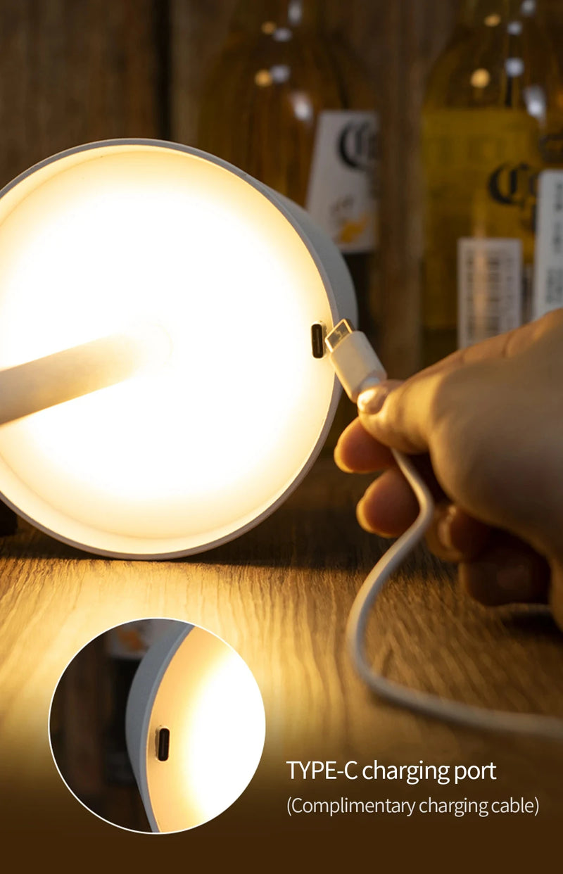The Rechargeable LED Table Lamp
Wireless Touch Control Ambient Desk Light