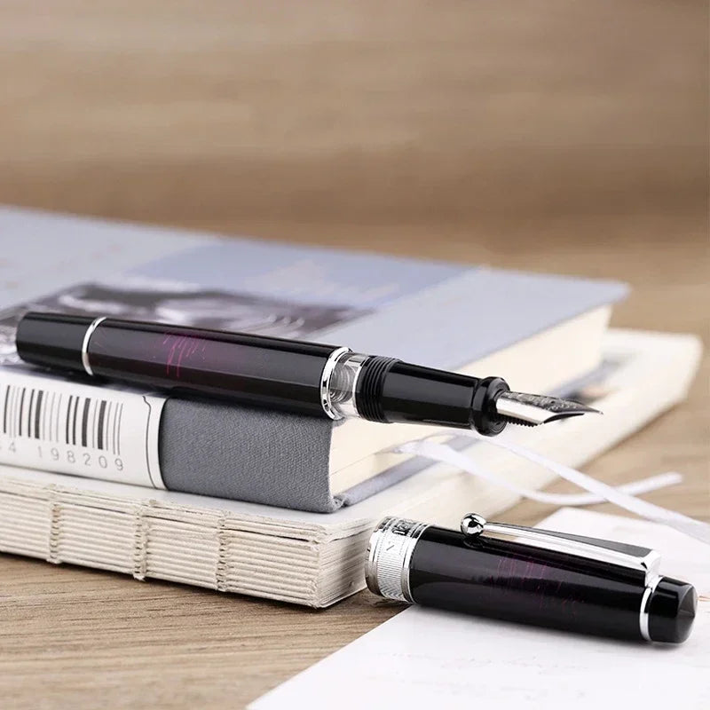 The Majohn T5 Piston Fountain Pen
Large Capacity Iridium Nib Writing Instrument