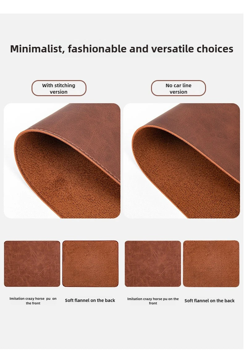 The Executive Desk Pad
Waterproof PU Leather Desk Mat with Non Slip Base