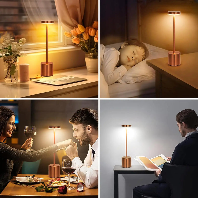 The Ambient Pro LED Lamp
USB Rechargeable Wireless Table Light