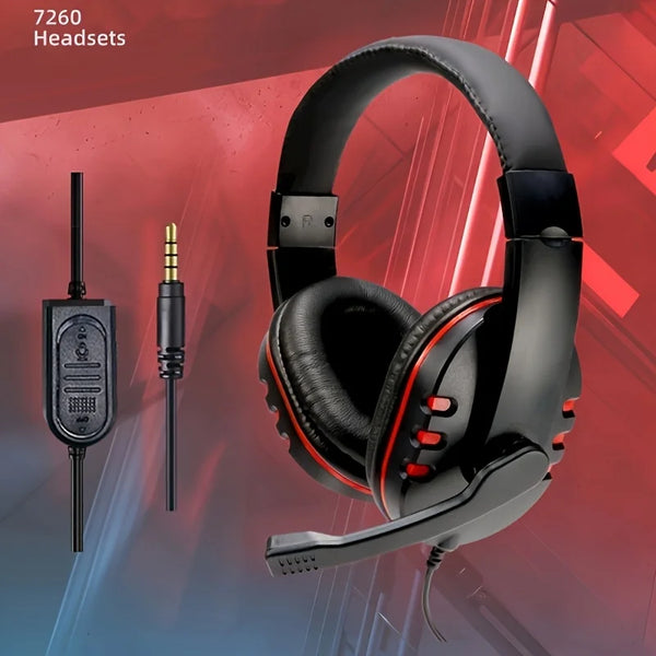 The 7260 Wired Performance Headset
Over Ear Headphones with Microphone for Work & Gaming