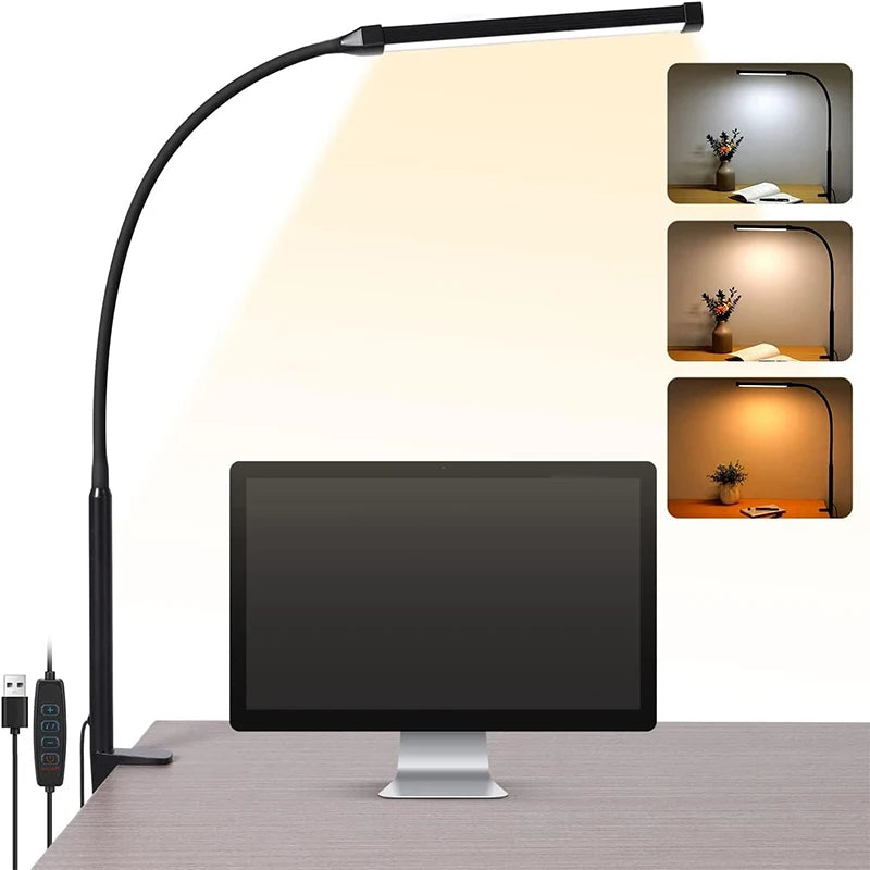 The Dual Head Architect Lamp
LED Clip On Desk Light with Adjustable Colour Temperature