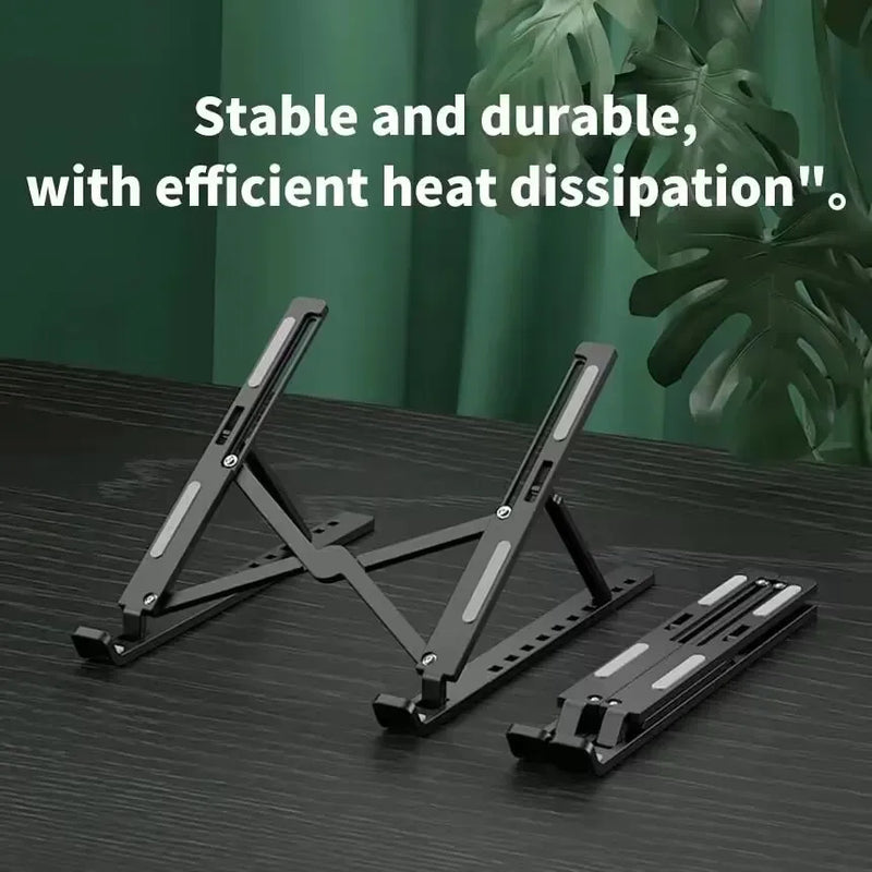 The Precision Aluminum Stand
10-Level Adjustable Foldable Laptop Riser