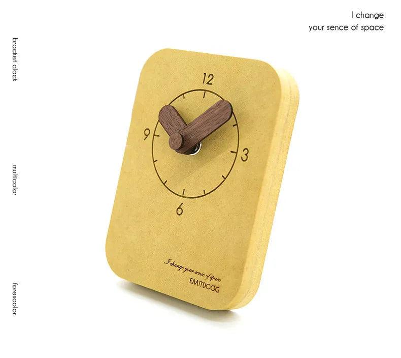 The Executive Timepiece
Minimal Analog Desk Clock with Silent Sweep Movement
