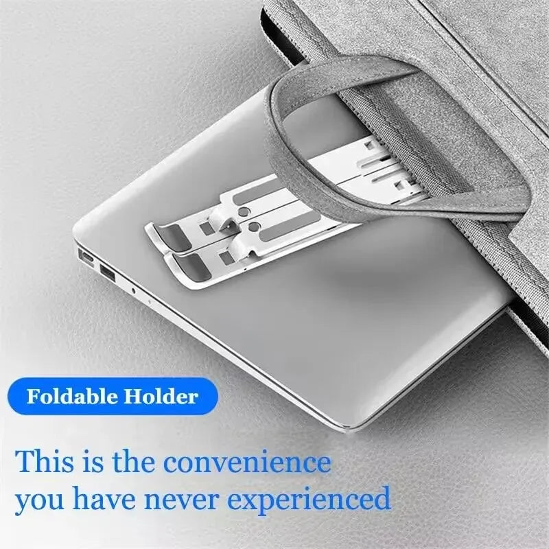 The Precision Aluminum Stand
10-Level Adjustable Foldable Laptop Riser