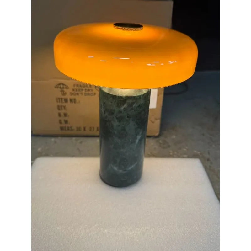 The Marble Edition Portable Lamp
Rechargeable Minimalist Ambient Table Light