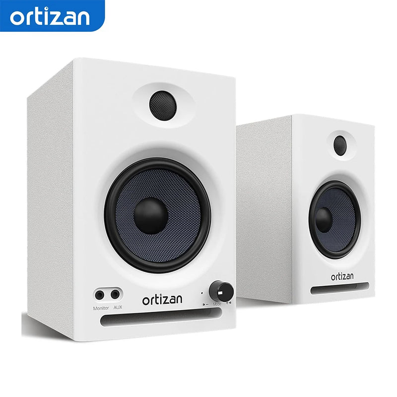 The Ortizan Active Bookshelf Speakers
Bluetooth 5.3 Studio Monitor System with USB DAC