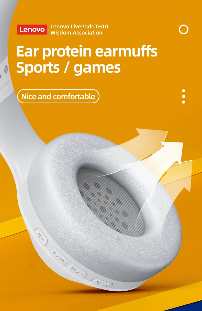 The Lenovo Thinkplus TH10
TWS Bluetooth Earphones with Low Latency & Integrated Microphone