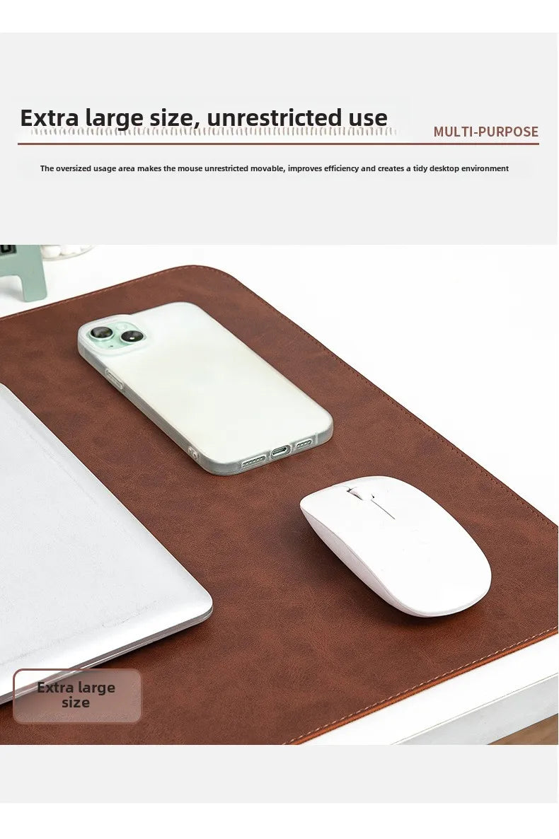 The Executive Desk Pad
Waterproof PU Leather Desk Mat with Non Slip Base
