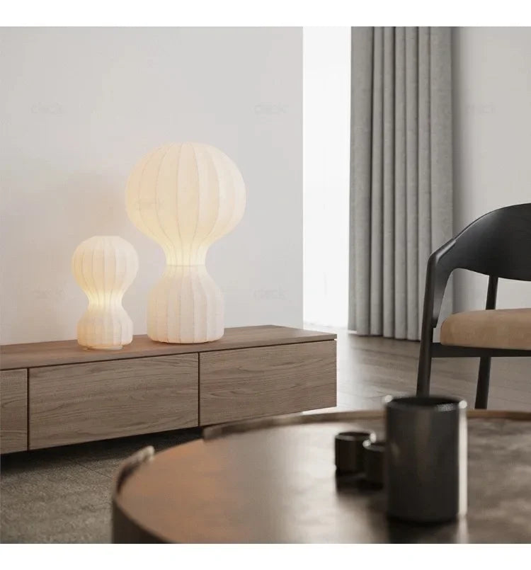 The Silk Atelier Lamp
Designer Table Lamp with Japanese Inspired Shade