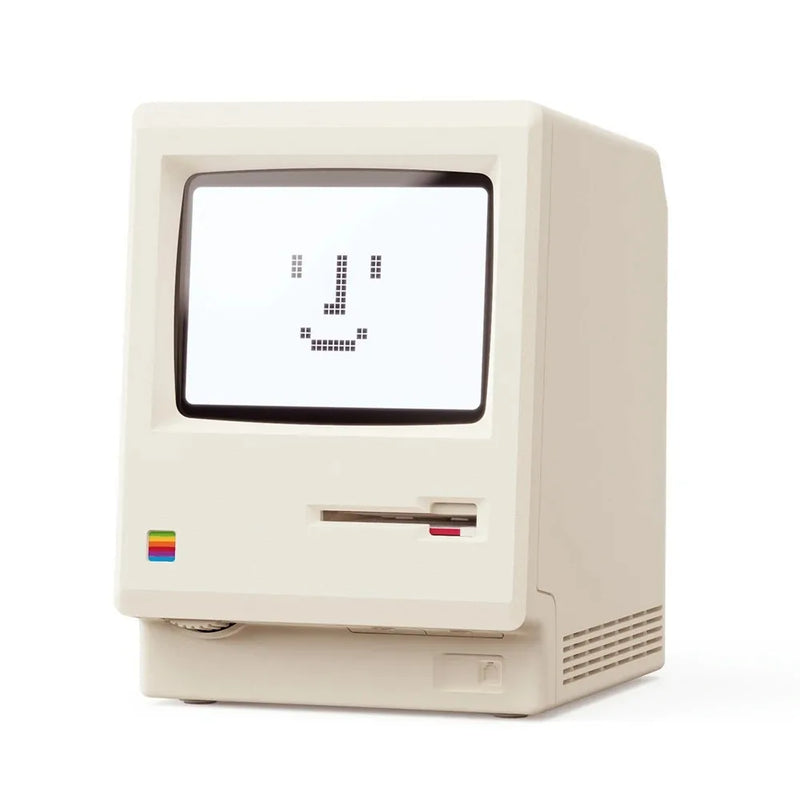 The Mac Retro Digital Clock
60 Hour Standby Alarm Clock with Creative Display