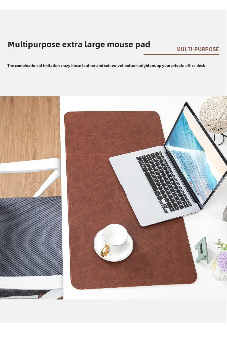 The Executive Desk Pad
Waterproof PU Leather Desk Mat with Non Slip Base