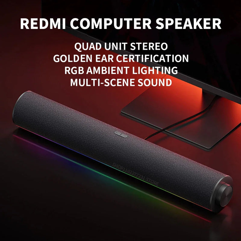 The Xiaomi RGB Stereo Speaker
Dual Channel Desktop Speaker with Integrated Lighting