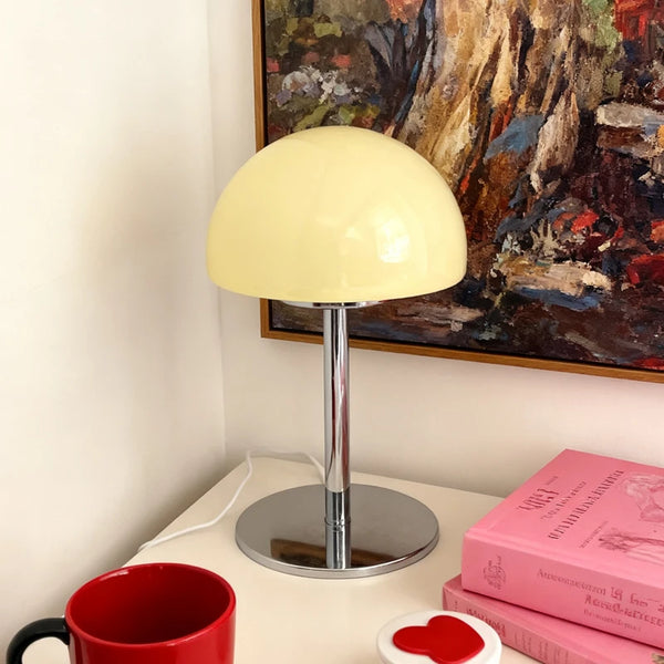 The Bauhaus Mushroom Lamp
Metal & Glass Vintage Atmosphere Table Light
