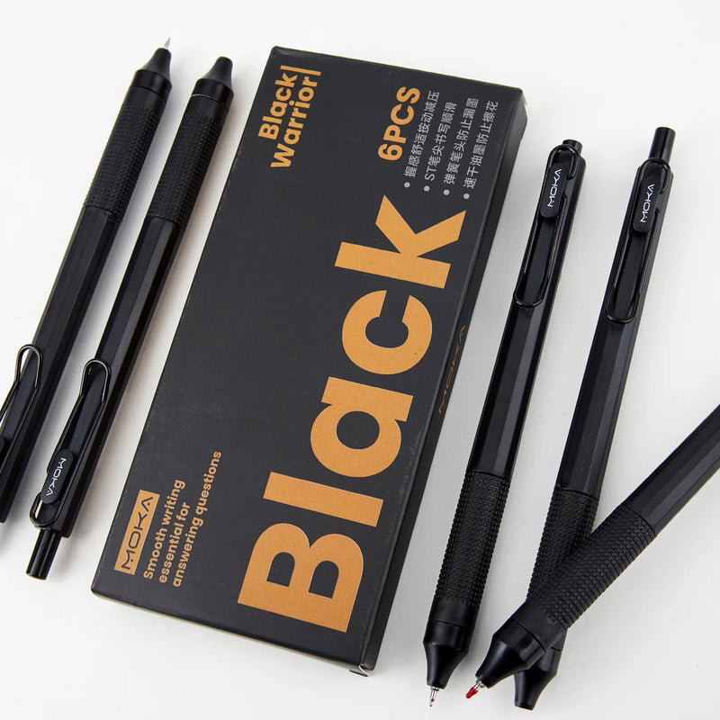The FinePoint Gel Set
6 Retractable 0.5 mm Black Ink Pens