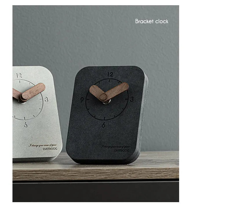 The Executive Timepiece
Minimal Analog Desk Clock with Silent Sweep Movement