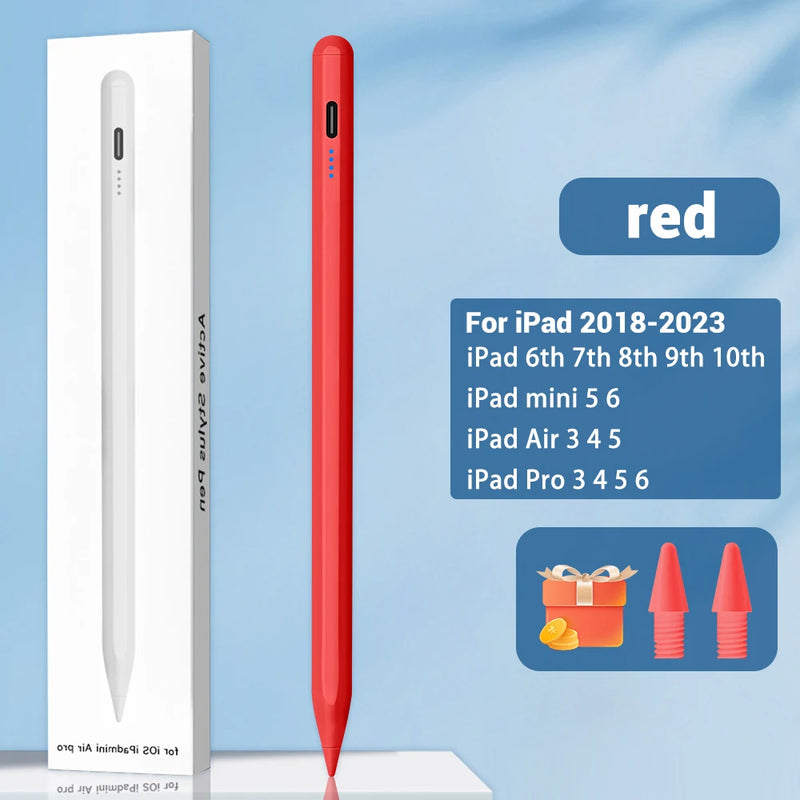 The iPad Precision Stylus
Palm Rejection Pen with Power Display