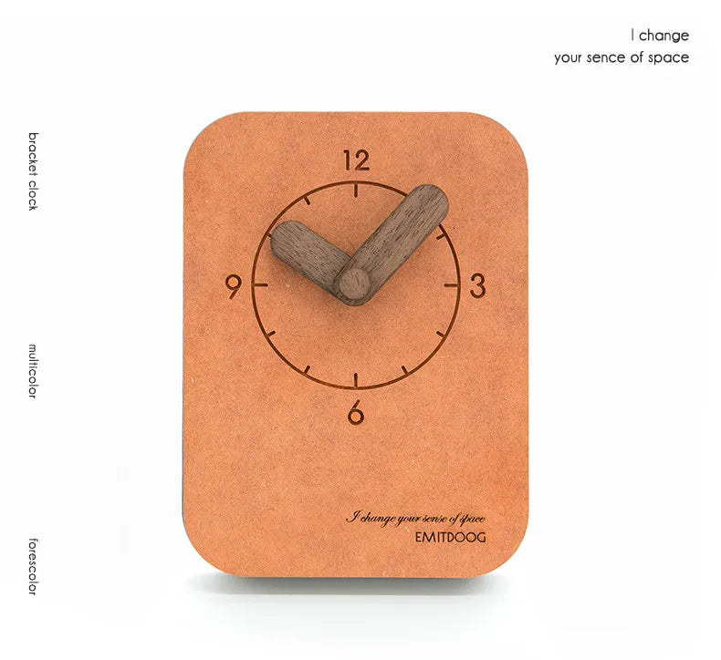 The Executive Timepiece
Minimal Analog Desk Clock with Silent Sweep Movement