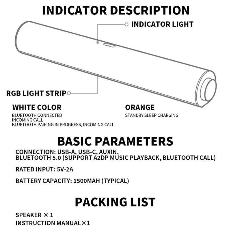 The Xiaomi RGB Stereo Speaker
Dual Channel Desktop Speaker with Integrated Lighting