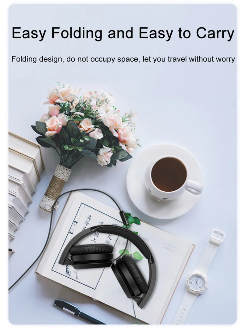 The Philips TAH4105 Wired Headphones
HiFi Stereo Headset with Integrated Microphone