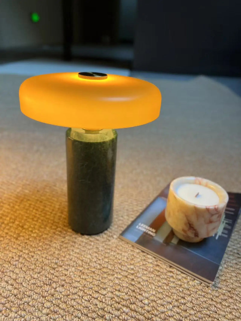 The Marble Edition Portable Lamp
Rechargeable Minimalist Ambient Table Light