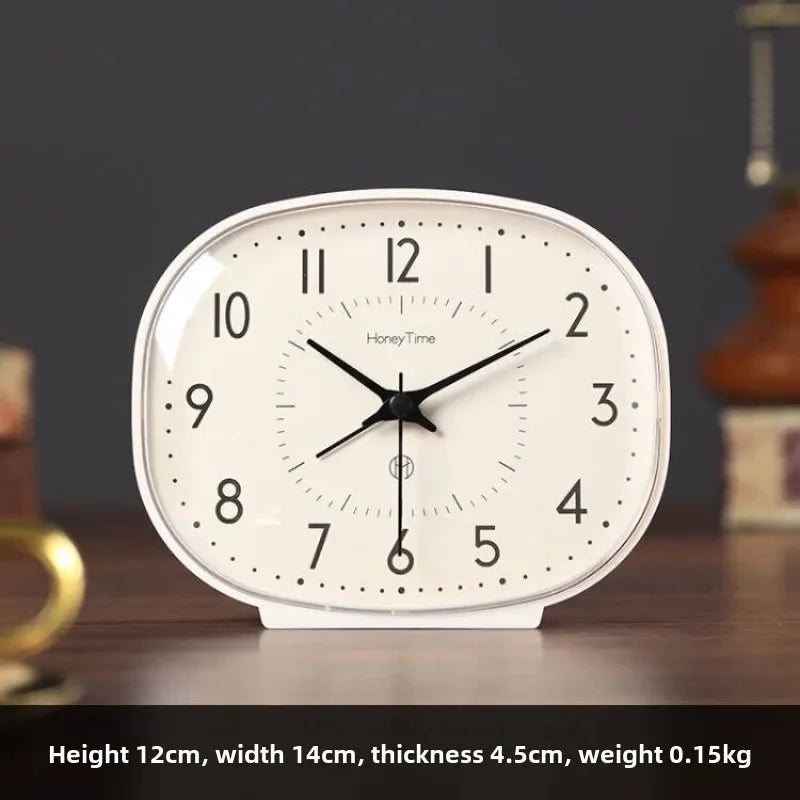 The Heritage Alarm Clock
Compact Silent Desk Clock with Vintage Character