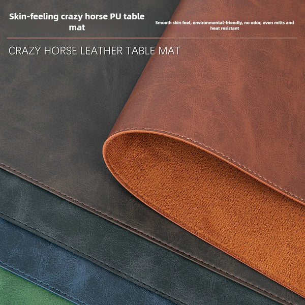The Executive Desk Pad
Waterproof PU Leather Desk Mat with Non Slip Base